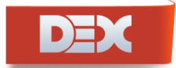 Логотип производитель сотовых телефонов Dex 