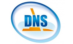 Логотип производитель сотовых телефонов DNS 