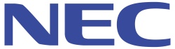 Логотип производитель сотовых телефонов NEC 