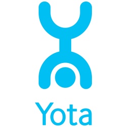 Логотип производитель сотовых телефонов Yota